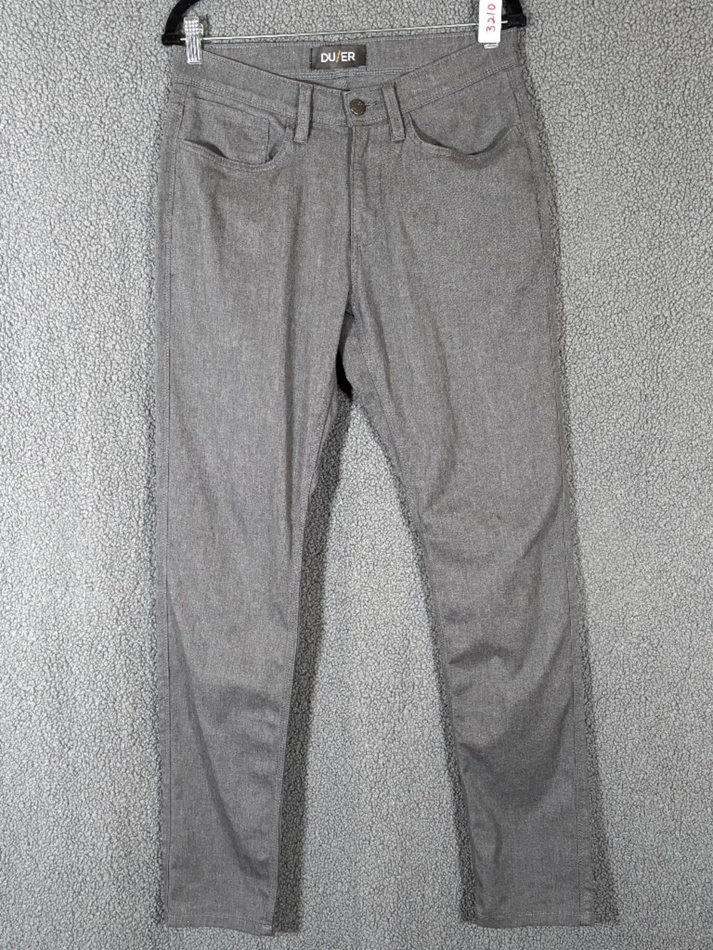 DU/ER Duer T2X Live Lite Slim Fit Pants - Men's Size 32*32 - Gray